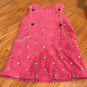 Lilly Pulitzer corduroy dress.